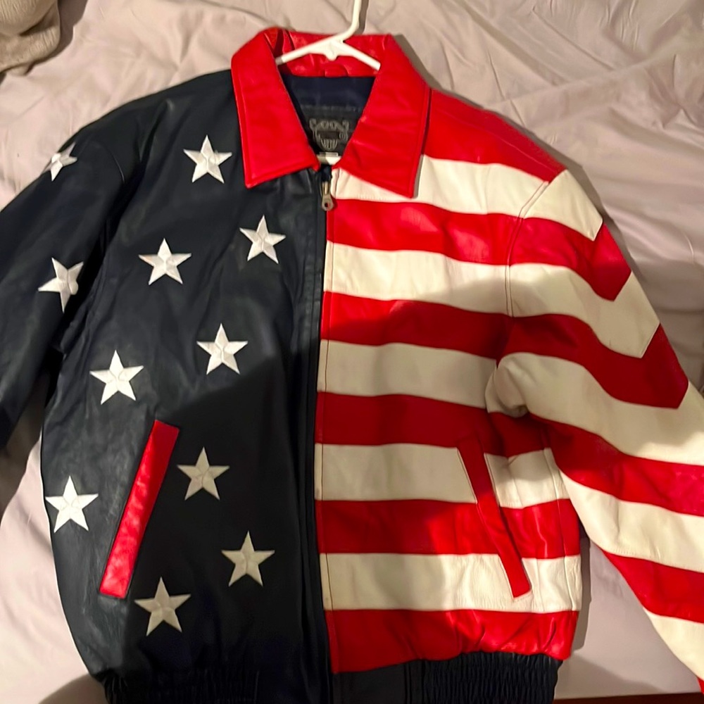 U.S.A. jacket.
